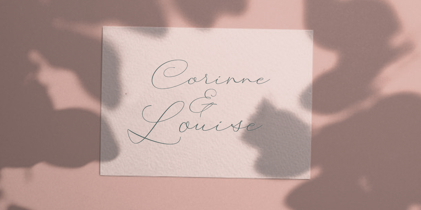 Шрифт Botterill Signature